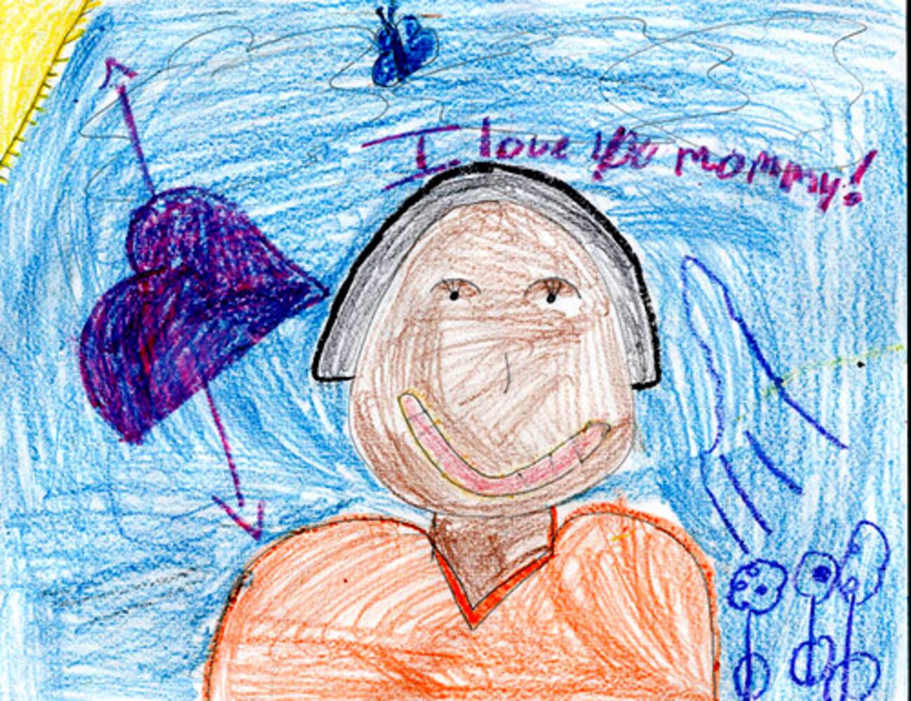 Gwinnett kids draw mom 6