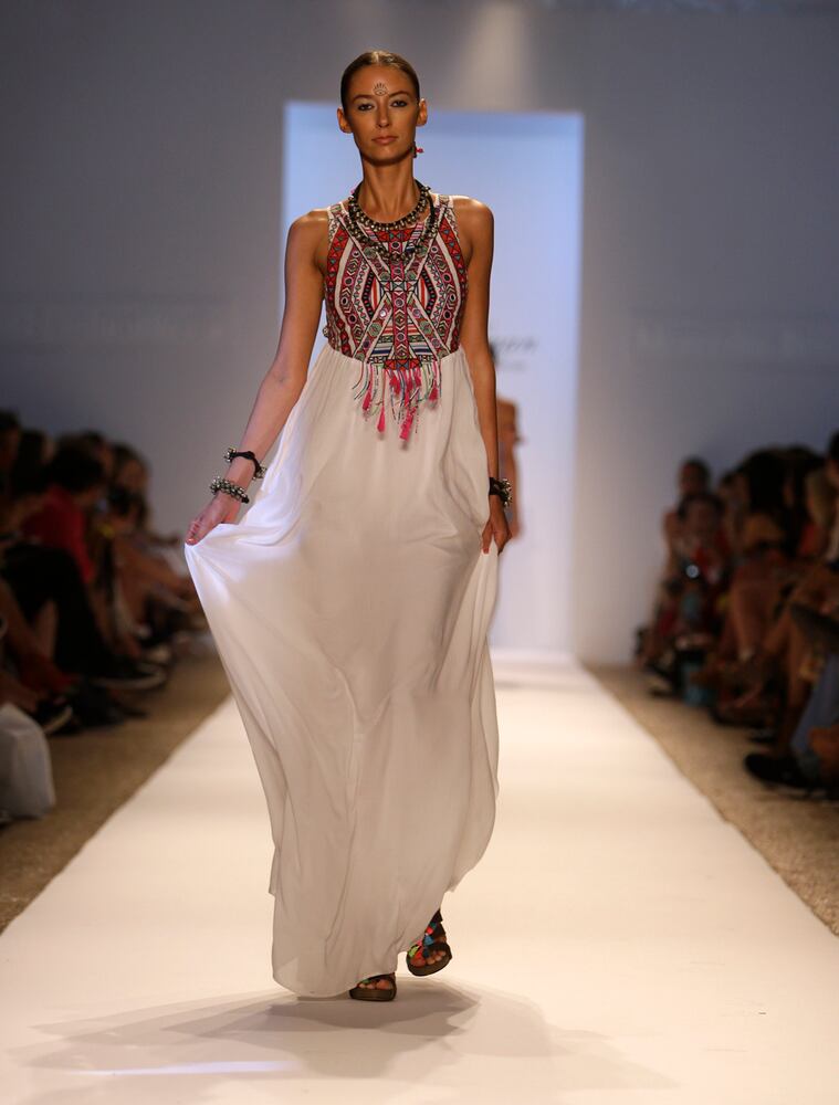 Miami swim wear fashion show