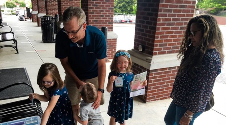 Norcross families can join in the celebration of National Pollinator Week, June 22 through 28, by picking up free pollination-themed activity workbooks and seed packets in front of City Hall. (Courtesy City of Norcross)