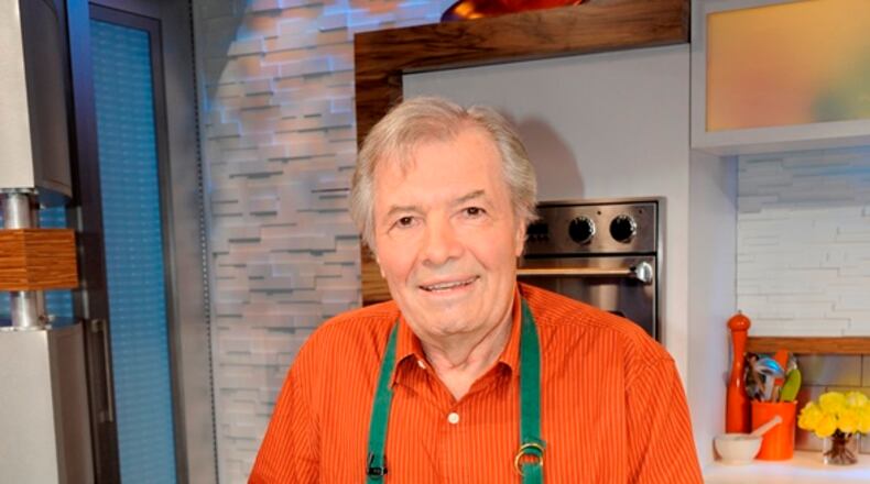 An undated photo from the ABC television network of Jacques Pepin on the show "Good Morning America" in 2011. In an essay, the now 80-year-old chef, the youngest in a circle of influential cooks (including Julia Child, Pierre Franey, James Beard and Craig Claiborne) who helped ignite a new enthusiasm in the U.S. for food and dining, looks back to his earliest years.