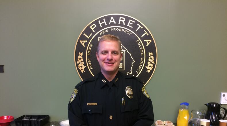 Alpharetta’s new director of public safety, John Robison, considers his profession “a calling” and a passion.