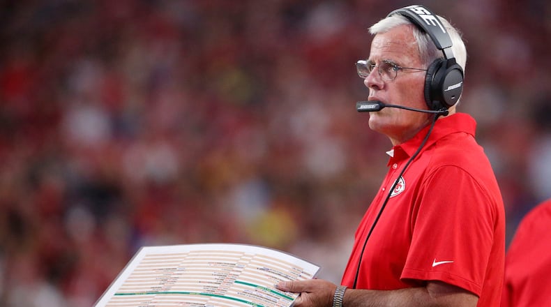 Former Kansas City Chiefs defensive coordinator Bob Sutton has spent 20 years in the NFL.