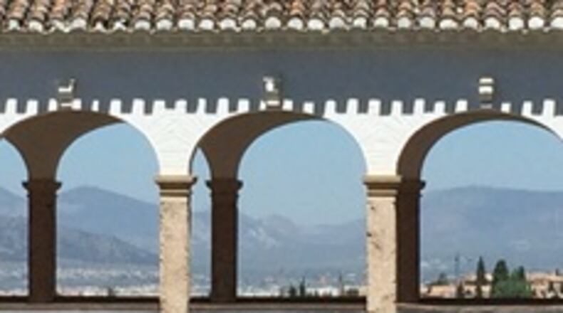Nancy S. Cox took this photo last year in May at the Alhambra in Granada, Spain. "La Alhambra was built as the palaces and gardens of the Moorish rulers in Spain during the 14th and 15th centuries," she wrote.