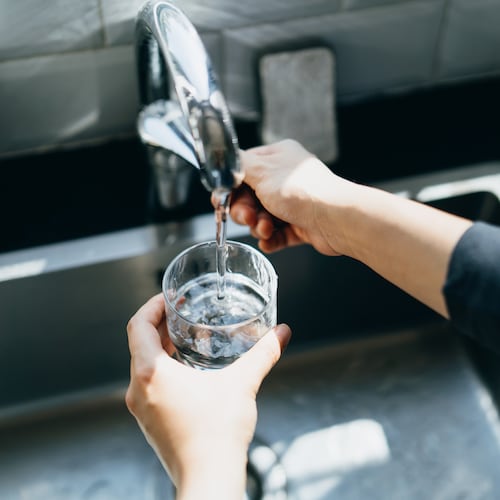 For much of metro Atlanta lately, the drinking water has a smell. The problem is the byproduct of the slow autumn churning of Lake Lanier, the region’s most important source of water. (Photo illustration/Getty images)