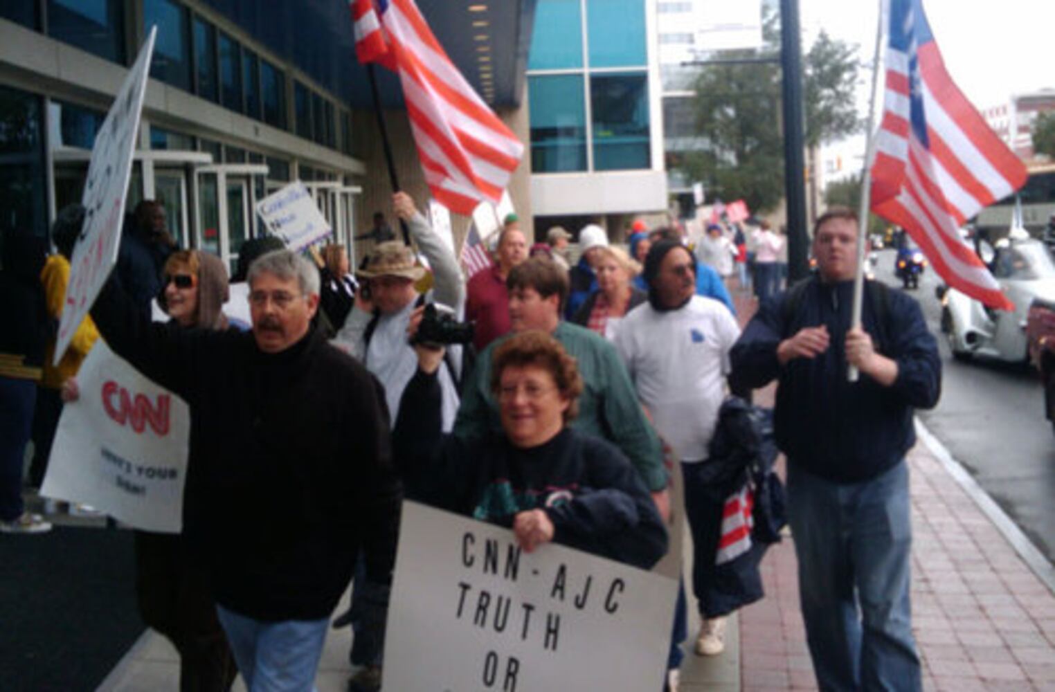 Atlanta demonstrators decry 'bias'