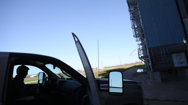 A man driving a black pickup led police on a 30-minute chase into southwest Houston on Monday morning.