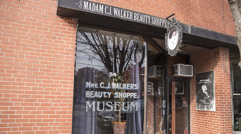 Ricci de Forest’s appreciation of Madam C.J. Walker’s significance in the black hair care industry led him to turn this salon from an earlier era into the Madam C.J. Walker Museum in Atlanta’s Sweet Auburn Historic District. ALYSSA POINTER / ALYSSA.POINTER@AJC.COM