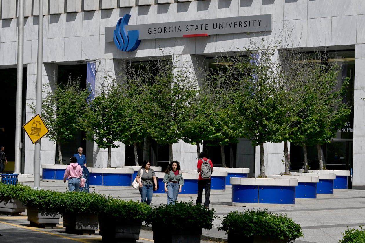 The Institute for Women’s, Gender and Sexuality Studies is in the 25 Park Place building at Georgia State University. GSU announced it is eliminating the program. (Hyosub Shin/AJC)