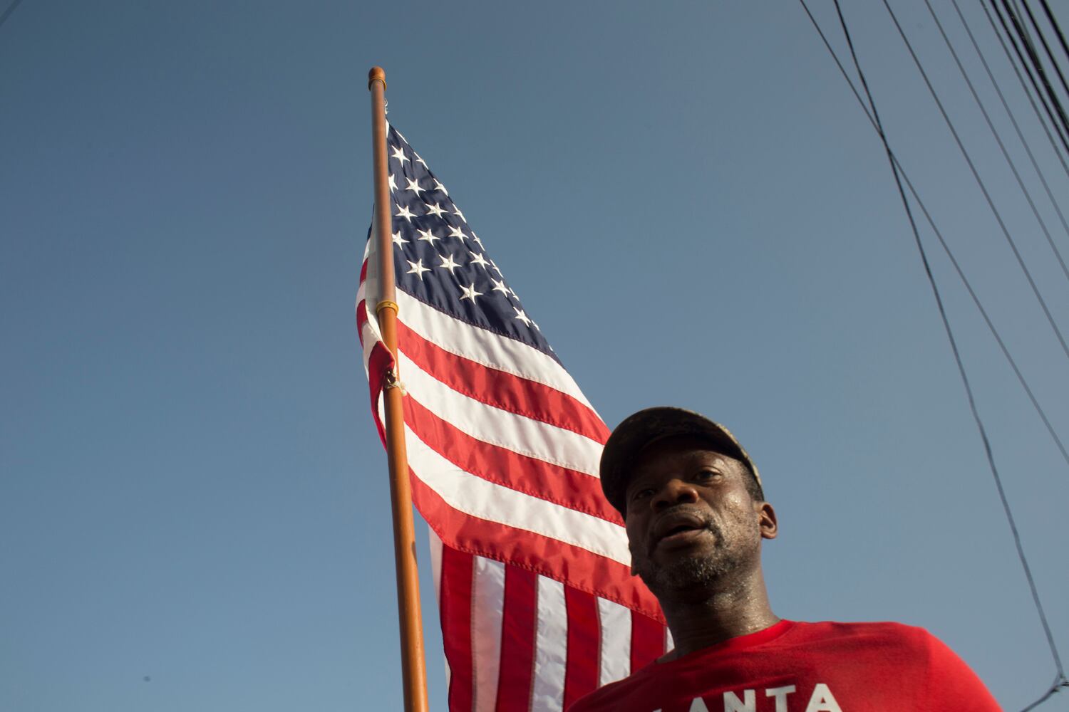 Photos: Patriotism at the AJC Peachtree Road Race
