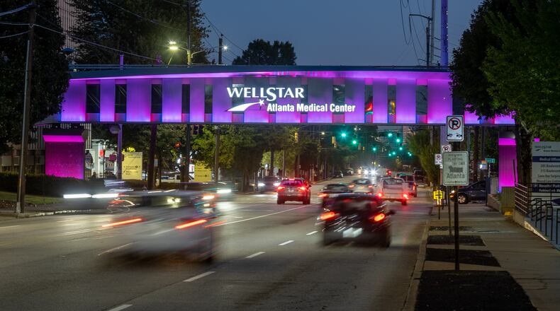 The emergency room at Wellstar Atlanta Medical Center closed in Atlanta Friday morning, October 14, 2022. Steve Schaefer/steve.schaefer@ajc.com)