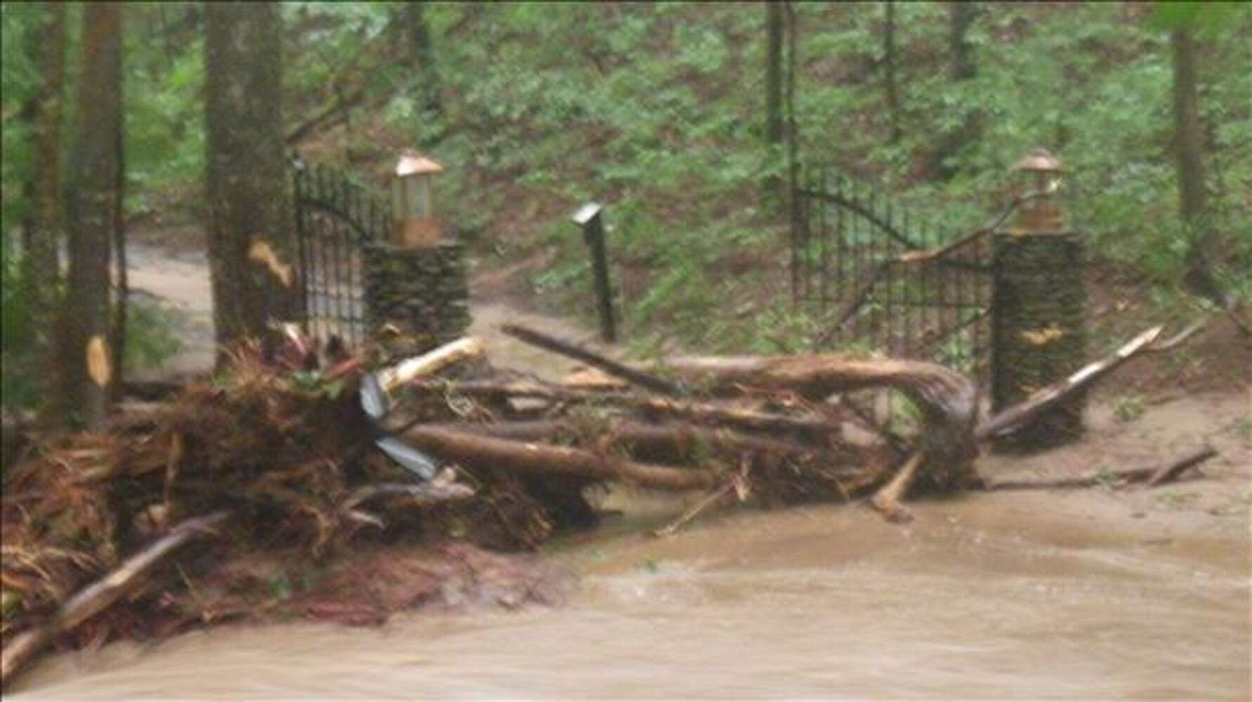 Flooding reported in Pickens, Gilmer counties