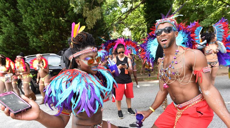 Although this year's Atlanta DeKalb Carnival Parade has been canceled, the Atlanta Caribbean Carnival's parade is still scheduled for Saturday, May 28, 2022. (AJC file photo)