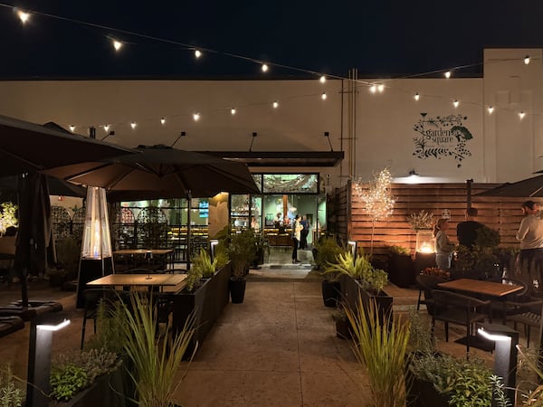 The bar and restaurant Garden Square opened in October in Savannah's Starland neighborhood. (Photo courtesy of Garden Square)