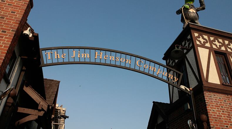 An exterior view of the entrance archway at the Jim Henson Studios in Hollywood, California, in 2008. The Jim Henson Company is bringing "Fraggle Rock" back to TV in late 2016. (Photo by Charley Gallay/Getty Images)