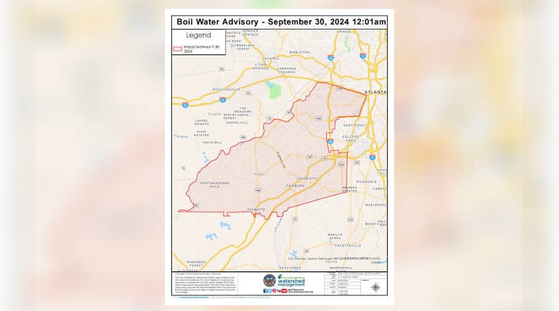 Residents had been advised to boil their water. The alert was lifted Tuesday.
