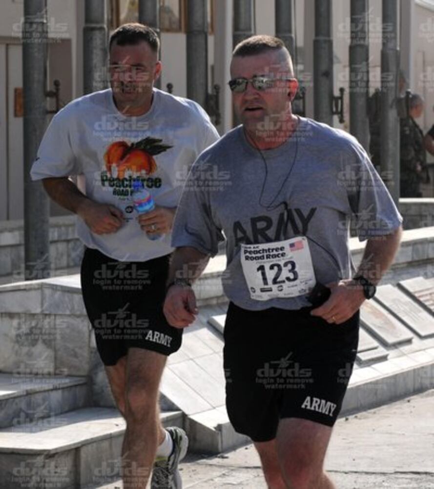 Peachtree Road Race in Iraq, Afghanistan, Kuwait