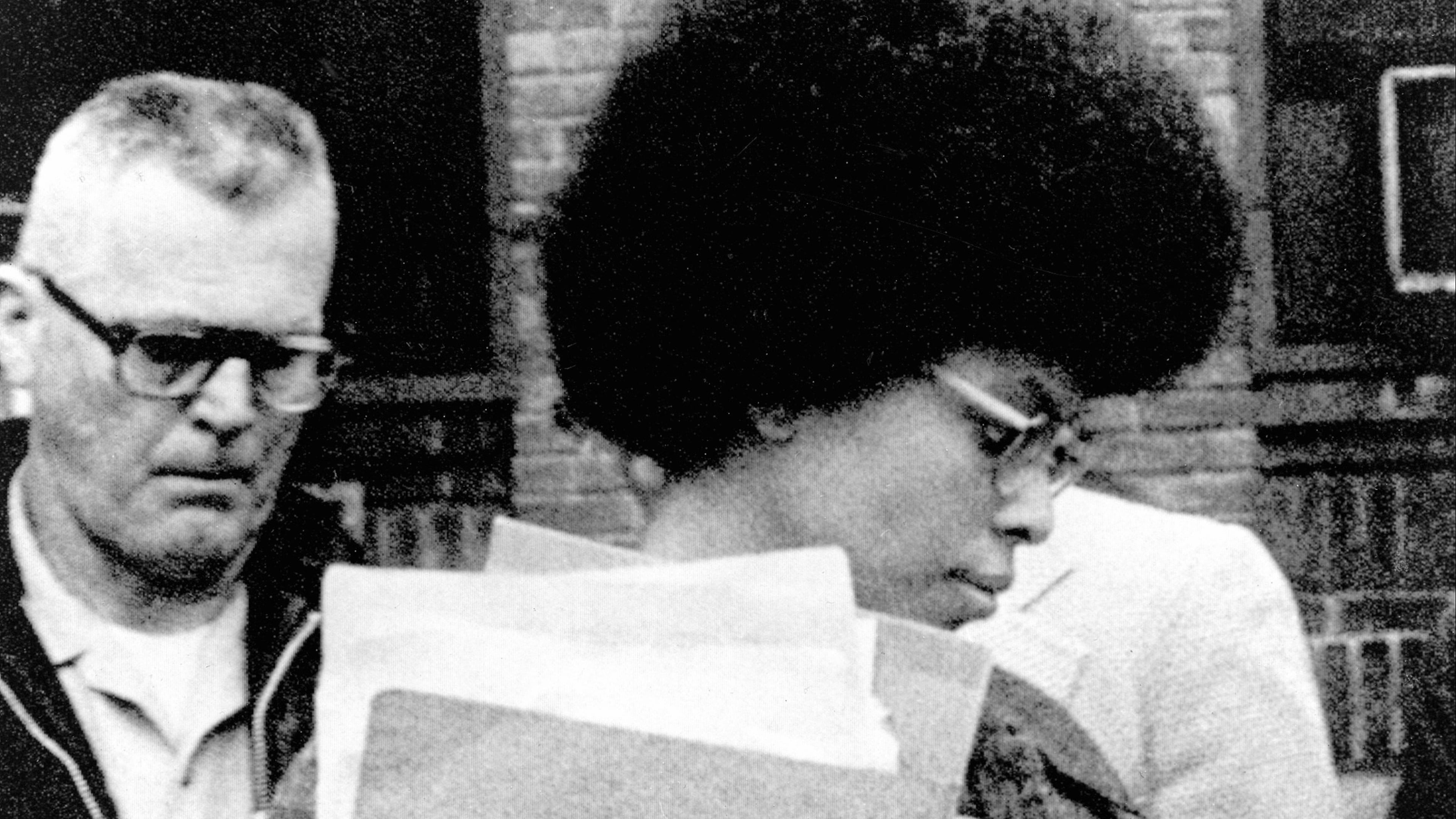 FILE — Joanne Chesimard, a member of the Black Panther Party and Black Liberation Army, leaves Middlesex County courthouse, in New Brunswick, N.J., April 25, 1977.(AP Photo, File)