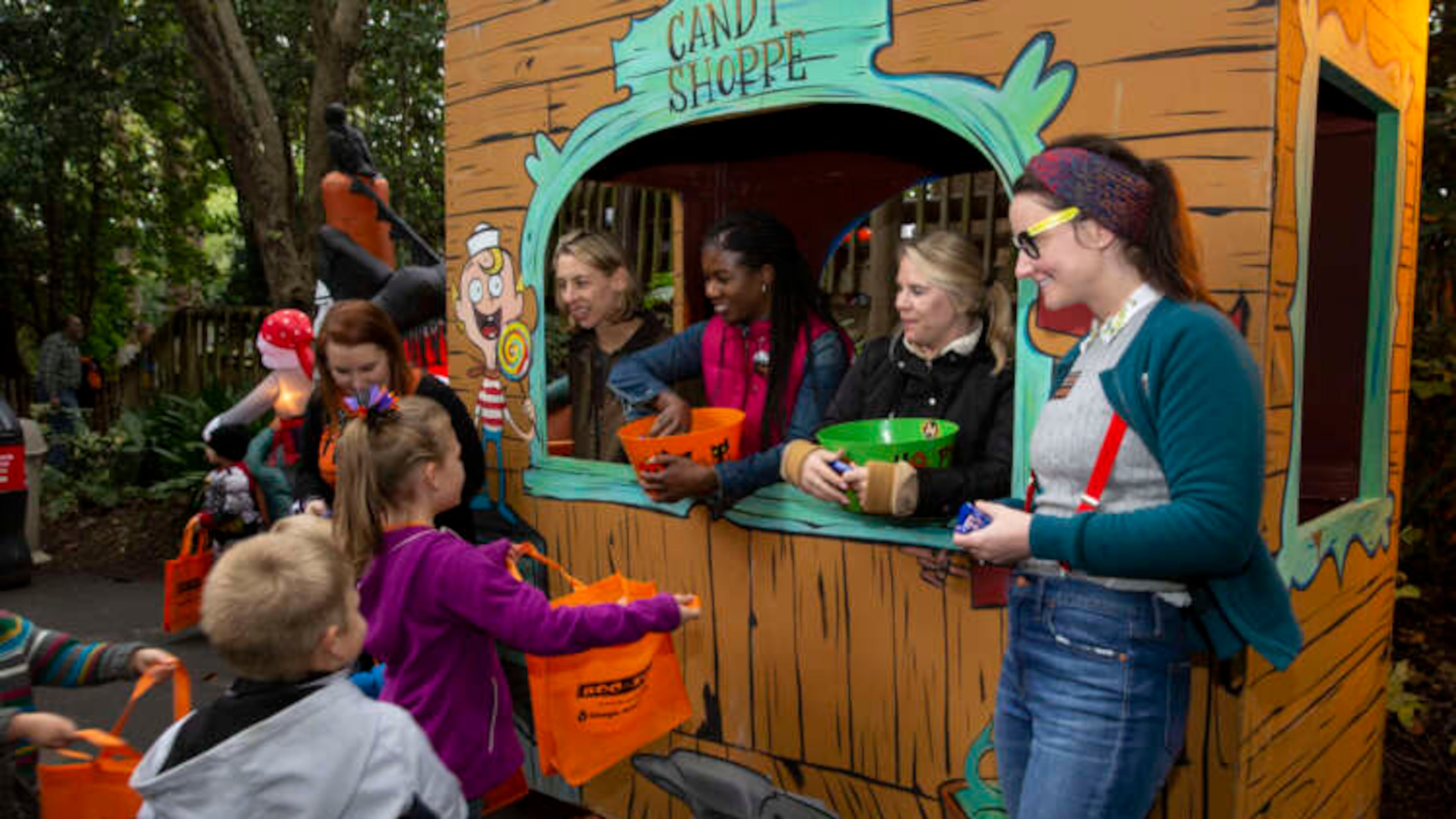 Collect candy, play carnival games for prizes and do more not-so-scary stuff at Boo at the Zoo at Zoo Atlanta on Saturday and Sunday. (Courtesy of Zoo Atlanta)