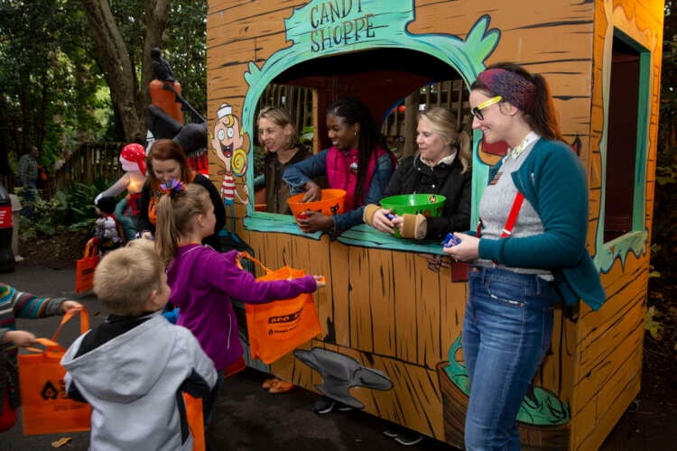 Collect candy, play carnival games for prizes and do more not-so-scary stuff at Boo at the Zoo at Zoo Atlanta on Saturday and Sunday. (Courtesy of Zoo Atlanta)