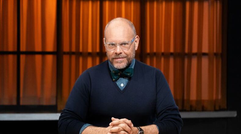 Alton Brown is returning to "Iron Chef" in a new competition show on Netflix coming June 15, 2022. FOOD NETWORK