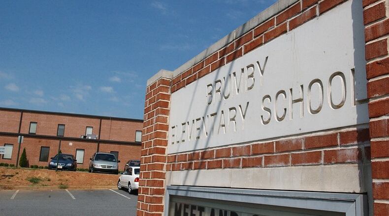 A look at Brumby Elementary School on Aug. 8, 2002.