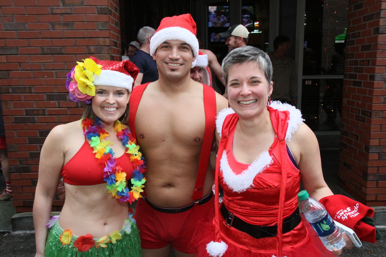 Santa Speedo Run