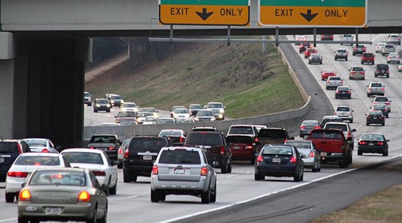 Georgia passed a left-lane Slowpoke Law a couple of years ago, although a good percentage of those driving haven’t figured it out yet. (AJC file photo)