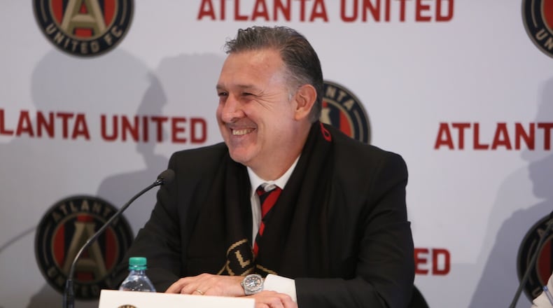 Atlanta United manager Gerardo Martino was formerly at Barcelona.