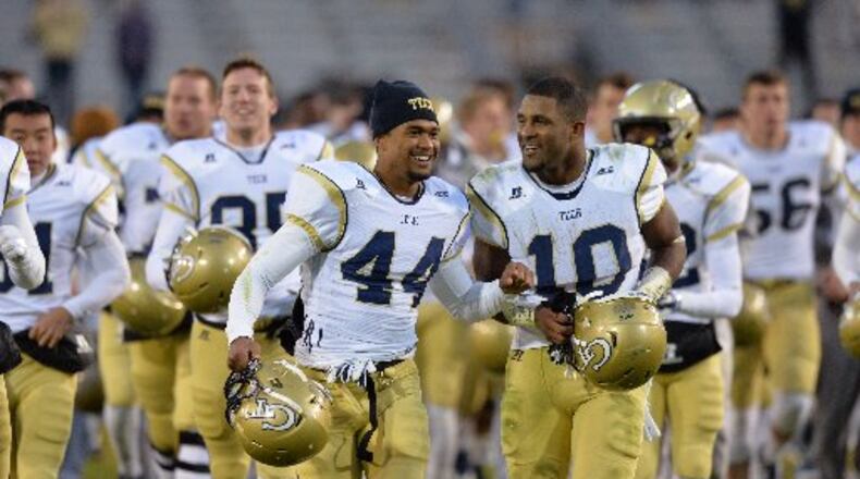Can North Carolina pull the upset of Duke to send Georgia Tech to the ACC title game (AJC photo by Hyosub Shin)
