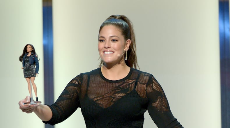 LOS ANGELES, CA - NOVEMBER 14: Model Ashley Graham reveals the new Barbie at Glamour Women Of The Year 2016 LIVE Summit at NeueHouse Hollywood on November 14, 2016 in Los Angeles, California. (Photo by Matt Winkelmeyer/Getty Images for Glamour)