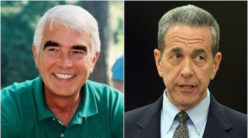 Gwinnett County Sheriff Butch Conway (left) and District Attorney Danny Porter have both endorsed Gwinnett's upcoming MARTA referendum. FILE PHOTOS