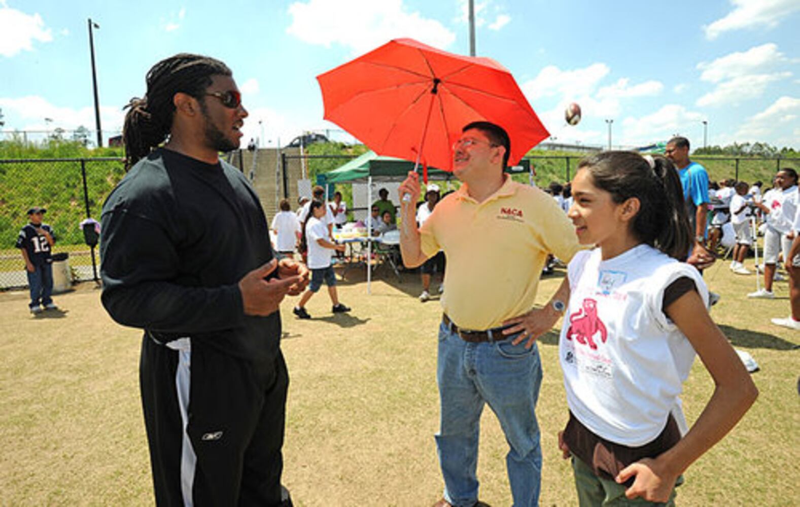 Girls hit the gridiron