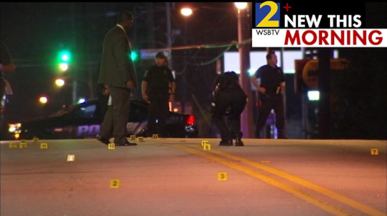 A man died in a shooting Thurs., June 23, 2016, in DeKalb County. (Credit: Channel 2 Action News)