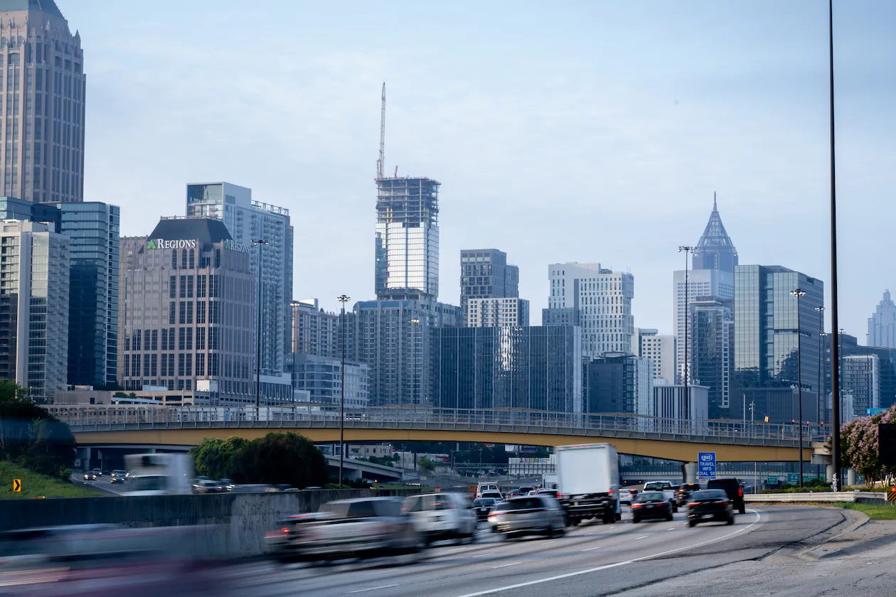 The Atlanta skyline on Friday, June 27, 2025. (Ben Hendren for the AJC)