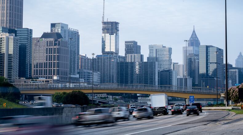The Atlanta skyline on Friday, June 27, 2025. (Ben Hendren for the AJC)