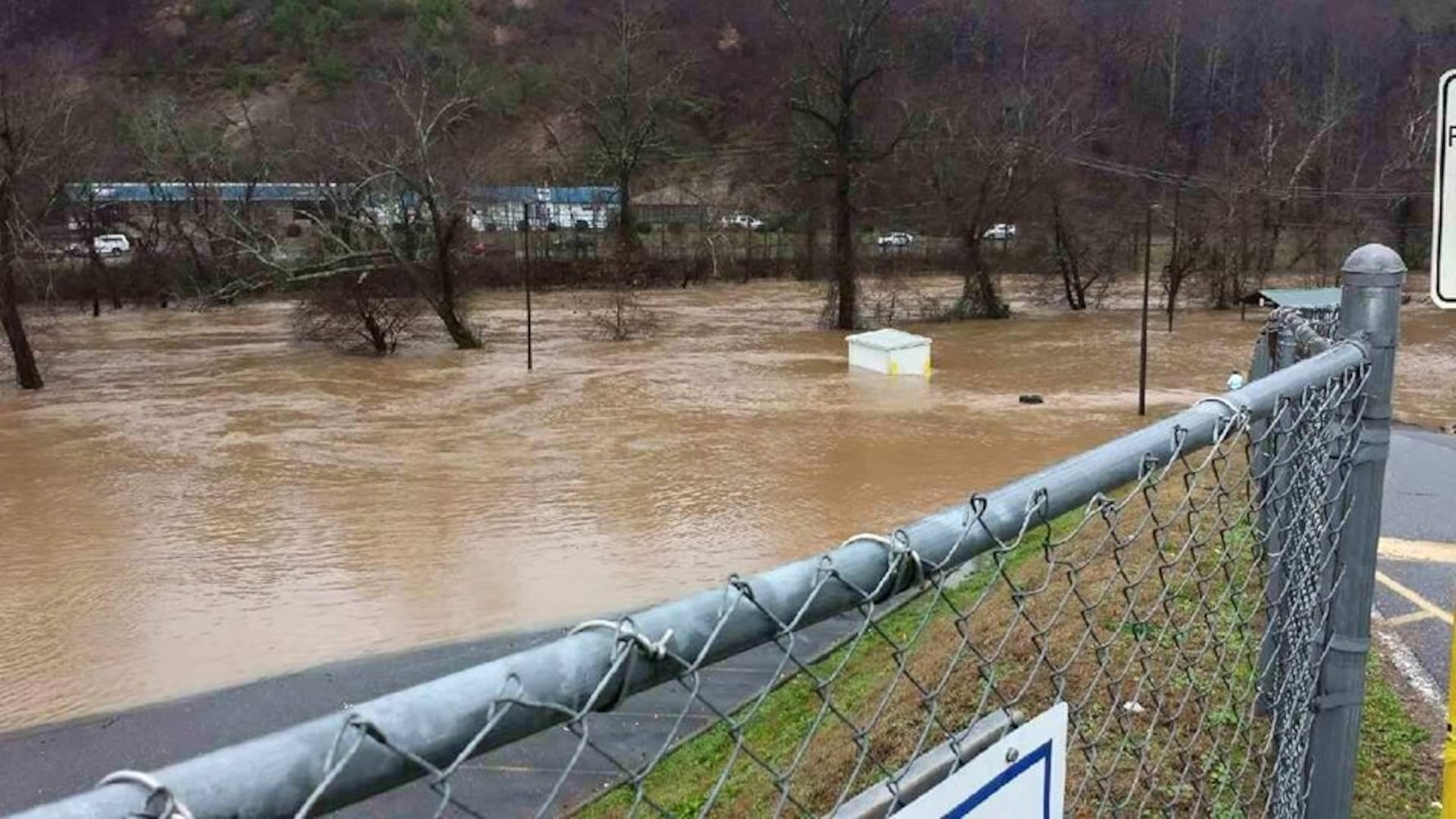 Flooding in Gilmer County