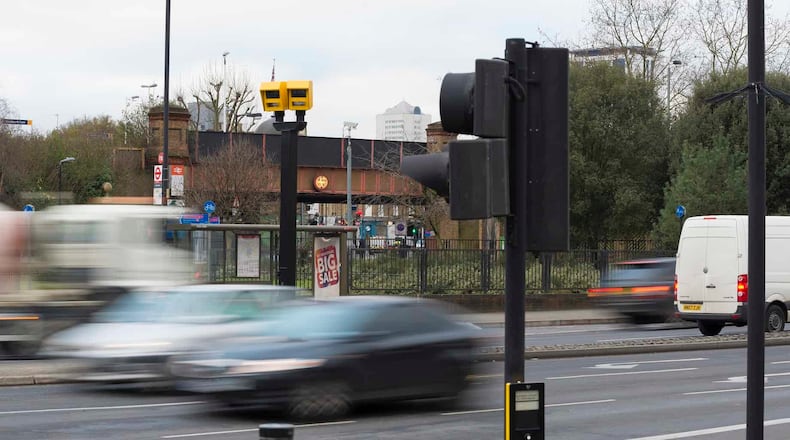 New school zone speed detection cameras are operational in Norcross. (Courtesy RedSpeed)
