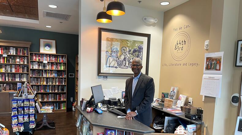 Warren Lee, co-owner of 44th and 3rd bookstore, said the goal is to provide a nurturing experience for customers. The bookstore, which specializes in multicultural books, recently relocated to a new development in the West End not far from the Morehouse School of Medicine. (Nedra Rhone / Nedra.Rhone@ajc.com)