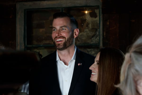 Republican Clay Fuller is headed to Congress after winning a runoff election in Georgia's 14th Congressional District. (Miguel Martinez/AJC)