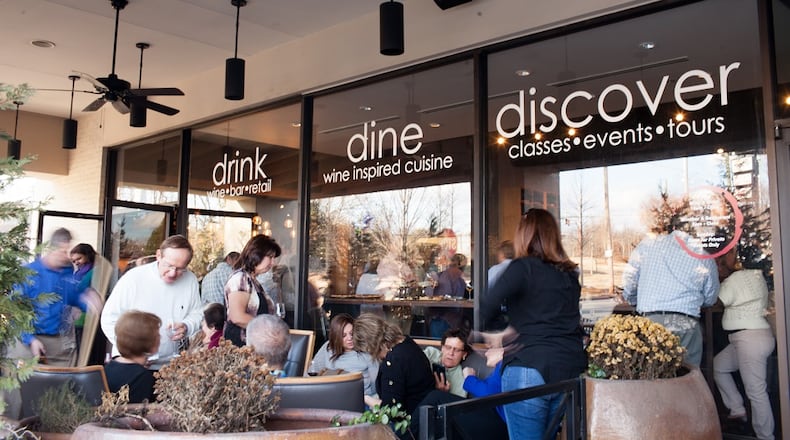 Vino Venue is a wine bar and retail emporium that offers shopping, tasting, dining and education. Courtesy of Vino Venue