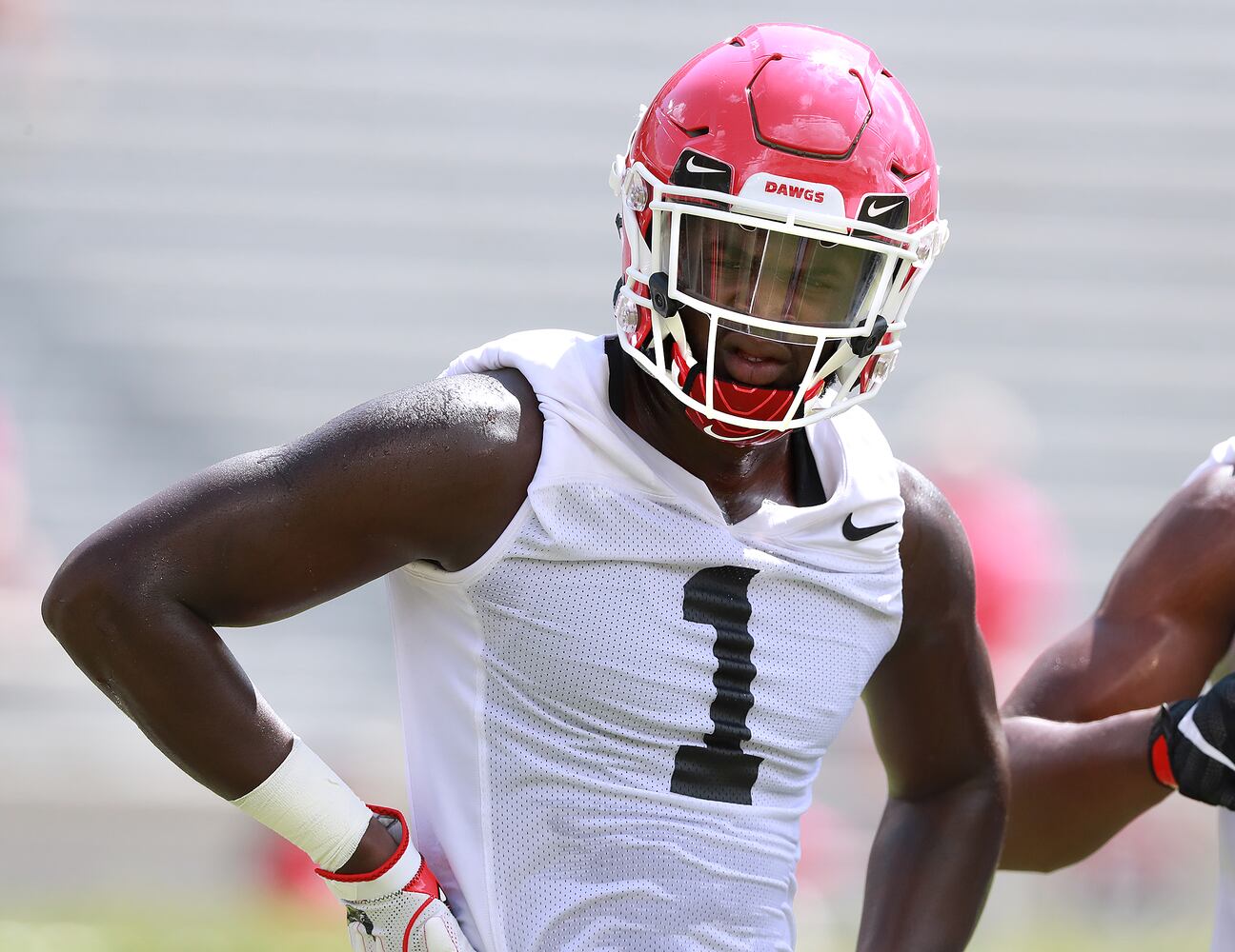 Photos: Bulldogs work out, host fans in Athens