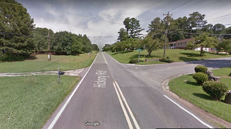 Hickory Road east of Sequoyah Circle in Holly Springs will be repaved starting Wednesday, June 26, the city announced. GOOGLE MAPS