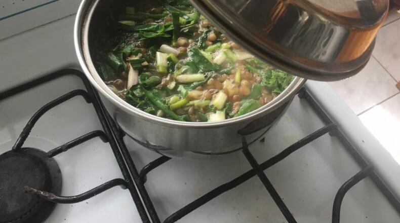 Caribbean-Style Lentils. Photo by Ari LeVaux