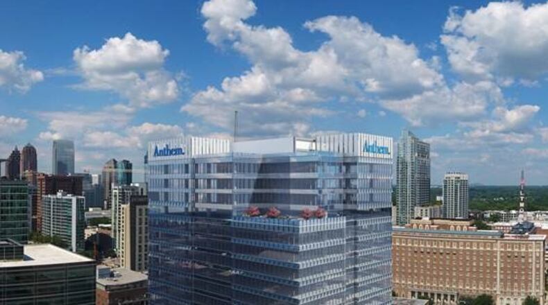 Developer Portman will develop a new 21-story office tower for health insurance giant Anthem at Technology Square in Midtown. SPECIAL