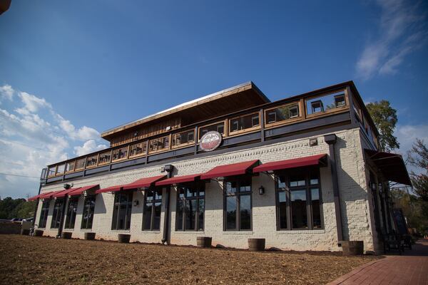  Rootstock and Vine's rooftop offers 360-degree views of downtown Woodstock. Photo by One Love Photography.