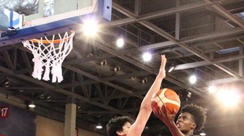 Pebblebrook guard Collin Sexton was the MVP of the FIBA U17 World Championships last summer in Spain. PHOTO: USA Basketball