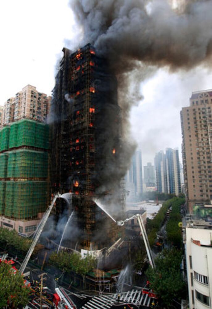 Shanghai high-rise fire kills 42