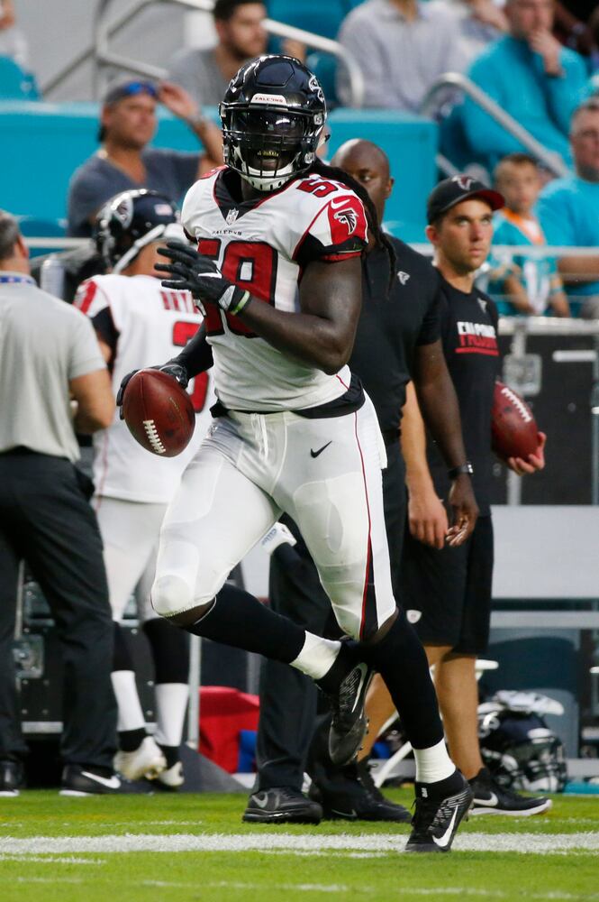 Photos: Falcons play first exhibition game