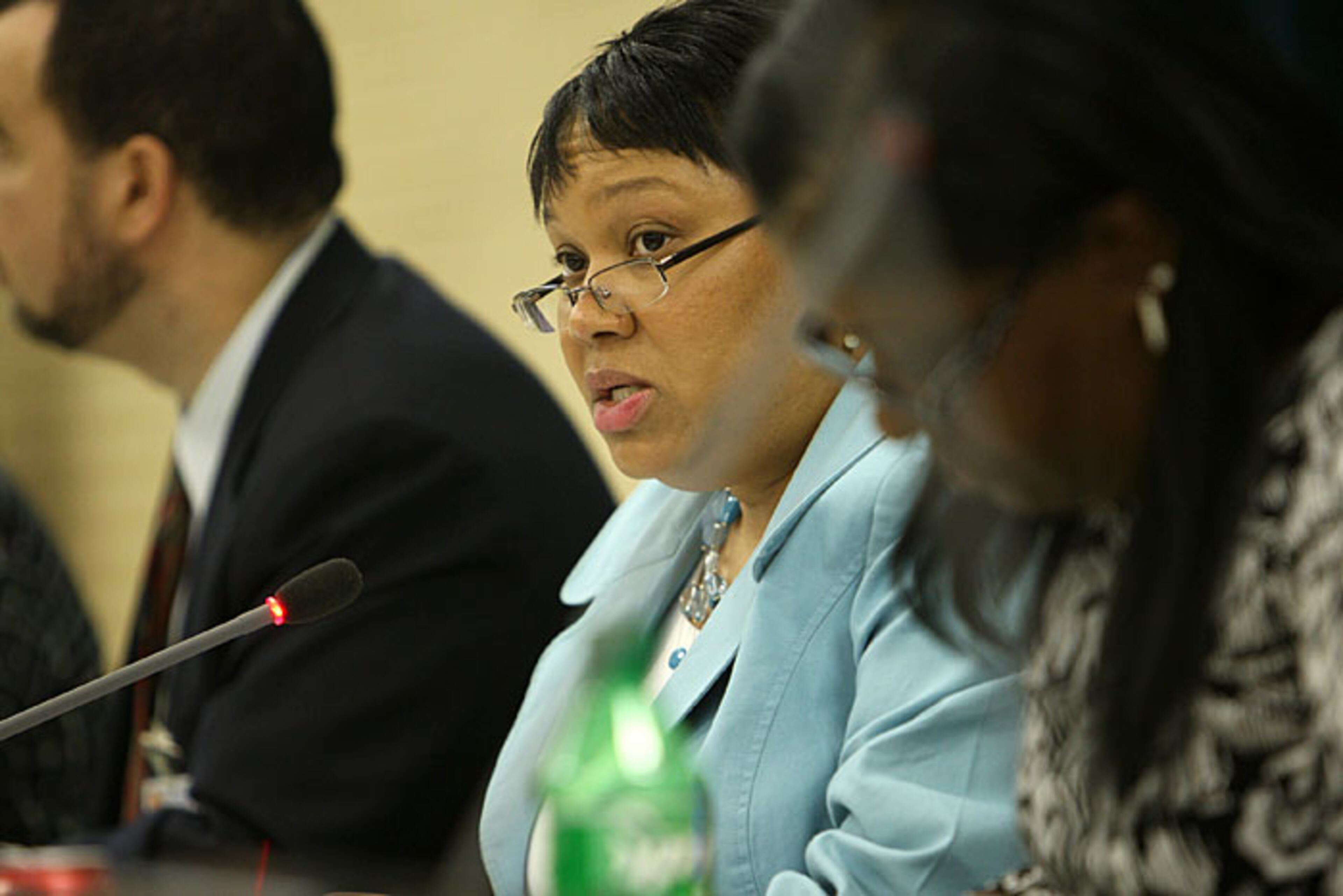 Ramona Tyson, who began her three decades-plus career in DeKalb as a teacher, was named interim superintendent in February 2010 after Crawford Lewis was fired. (AJC File)