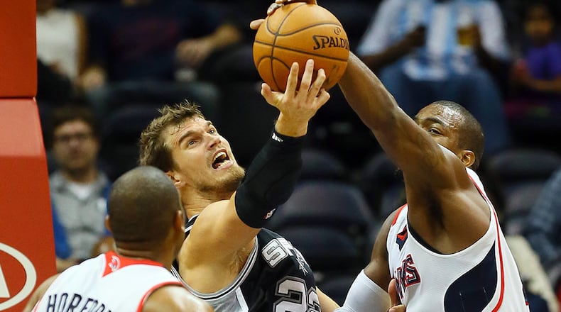 Tiago Splitter has the two years left on a $16.75 million deal.